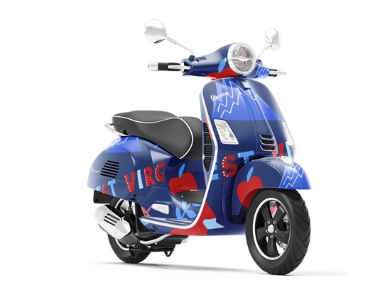 Mountain State Americana Vespa Scooter Wrap Film