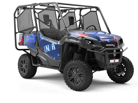 Mountain State Americana Utility Vehicle Vinyl Wrap