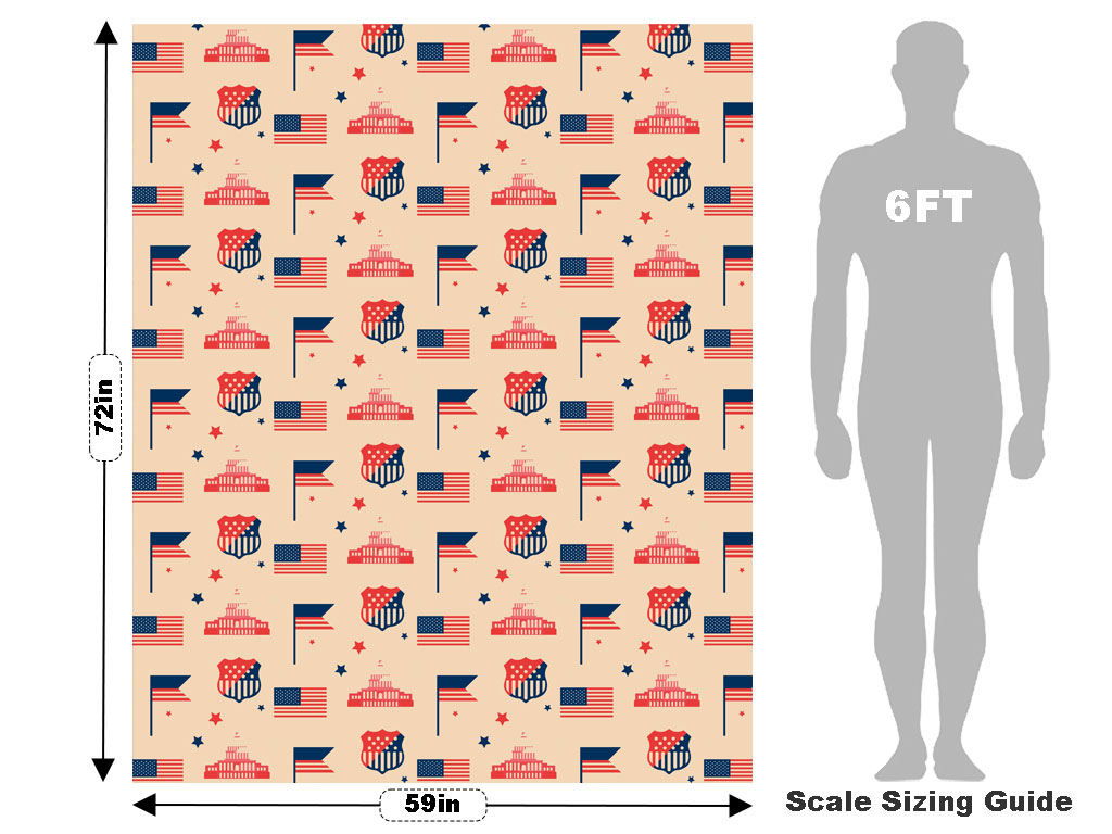 National Capital Americana Vehicle Wrap Scale