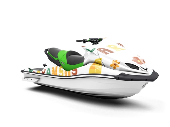 Natural State Americana Jet Ski Vinyl Customized Wrap