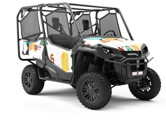 Natural State Americana Utility Vehicle Vinyl Wrap