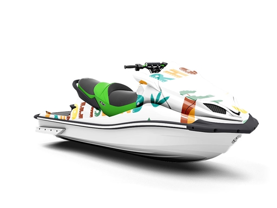 Ocean State Americana Jet Ski Vinyl Customized Wrap