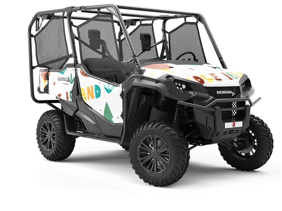 Ocean State Americana Utility Vehicle Vinyl Wrap