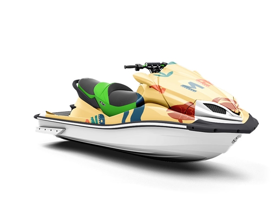 Old Line Americana Jet Ski Vinyl Customized Wrap