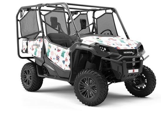 Oxidized Beauty Americana Utility Vehicle Vinyl Wrap