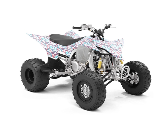 Patriotic Buildings Americana ATV Wrapping Vinyl