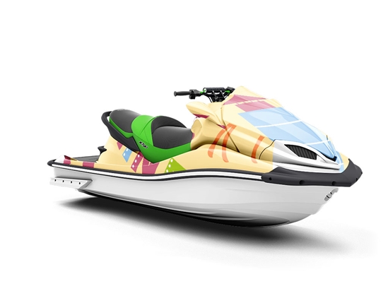 Pine Tree Americana Jet Ski Vinyl Customized Wrap