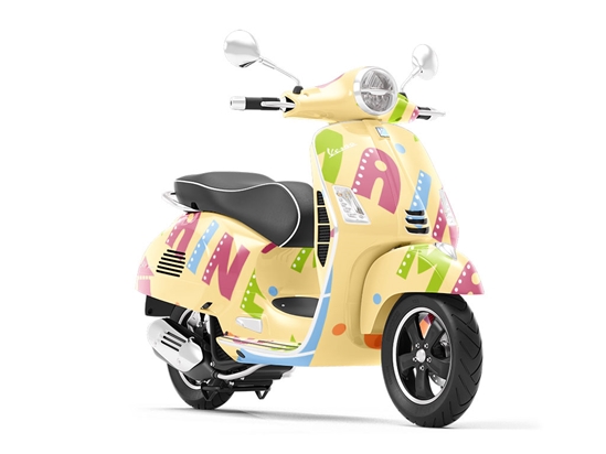 Pine Tree Americana Vespa Scooter Wrap Film