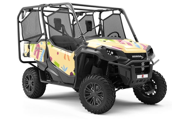 Pine Tree Americana Utility Vehicle Vinyl Wrap