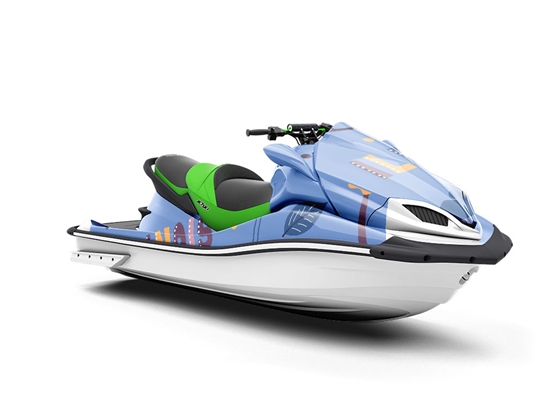 Prairie State Americana Jet Ski Vinyl Customized Wrap