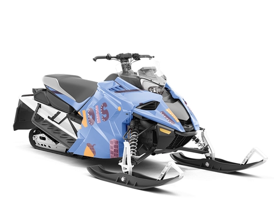 Prairie State Americana Custom Wrapped Snowmobile