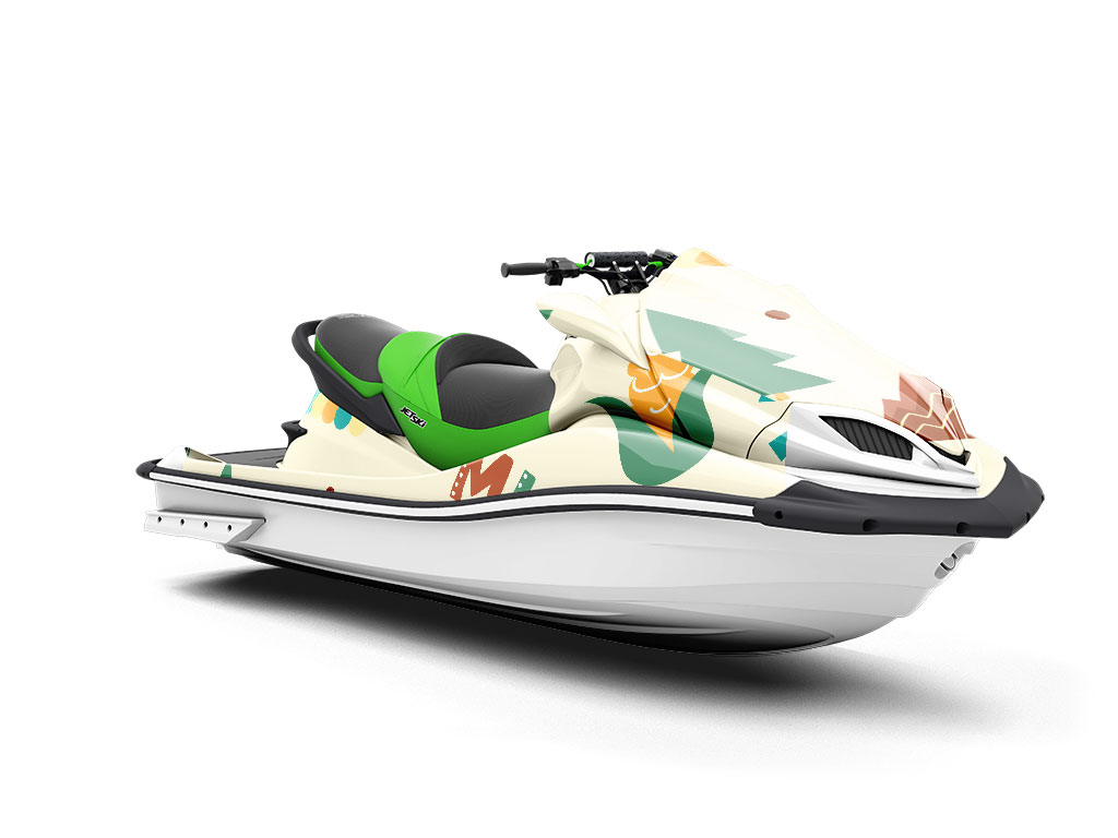 Show Me Americana Jet Ski Vinyl Customized Wrap