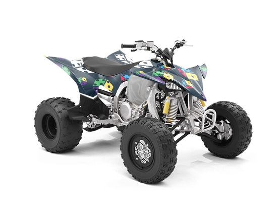 Snake Eyes Americana ATV Wrapping Vinyl