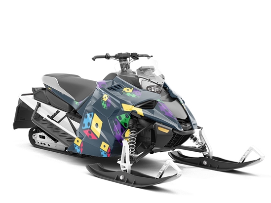 Snake Eyes Americana Custom Wrapped Snowmobile