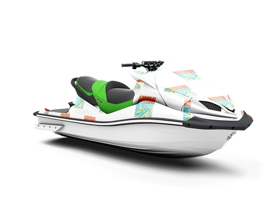 Sunshine State Americana Jet Ski Vinyl Customized Wrap