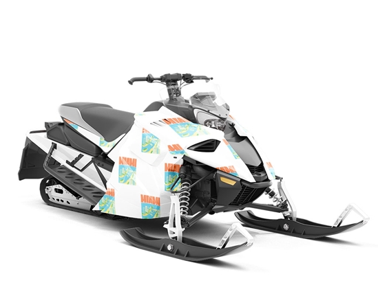 Sunshine State Americana Custom Wrapped Snowmobile