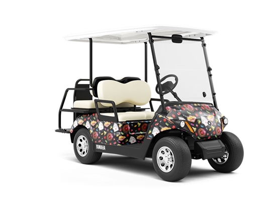 Testing Luck Americana Wrapped Golf Cart