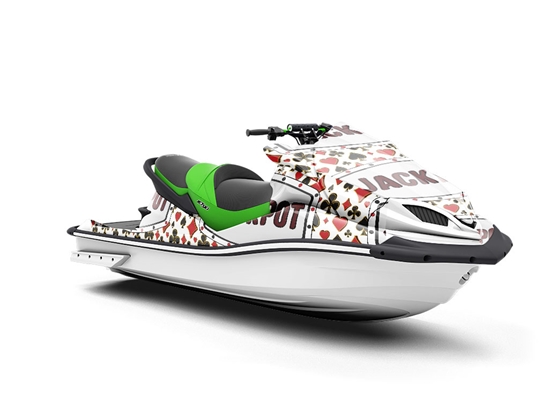 The Jackpot Americana Jet Ski Vinyl Customized Wrap