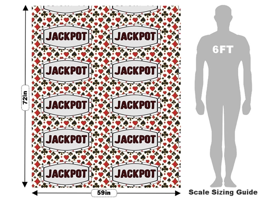 The Jackpot Americana Vehicle Wrap Scale