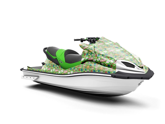 Viva Vegas Americana Jet Ski Vinyl Customized Wrap