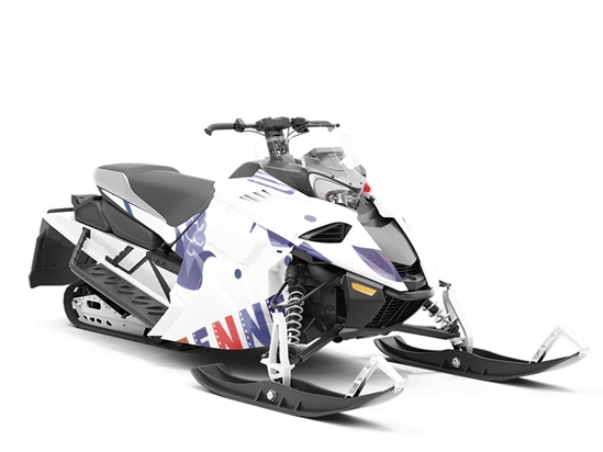 Volunteer State Americana Custom Wrapped Snowmobile