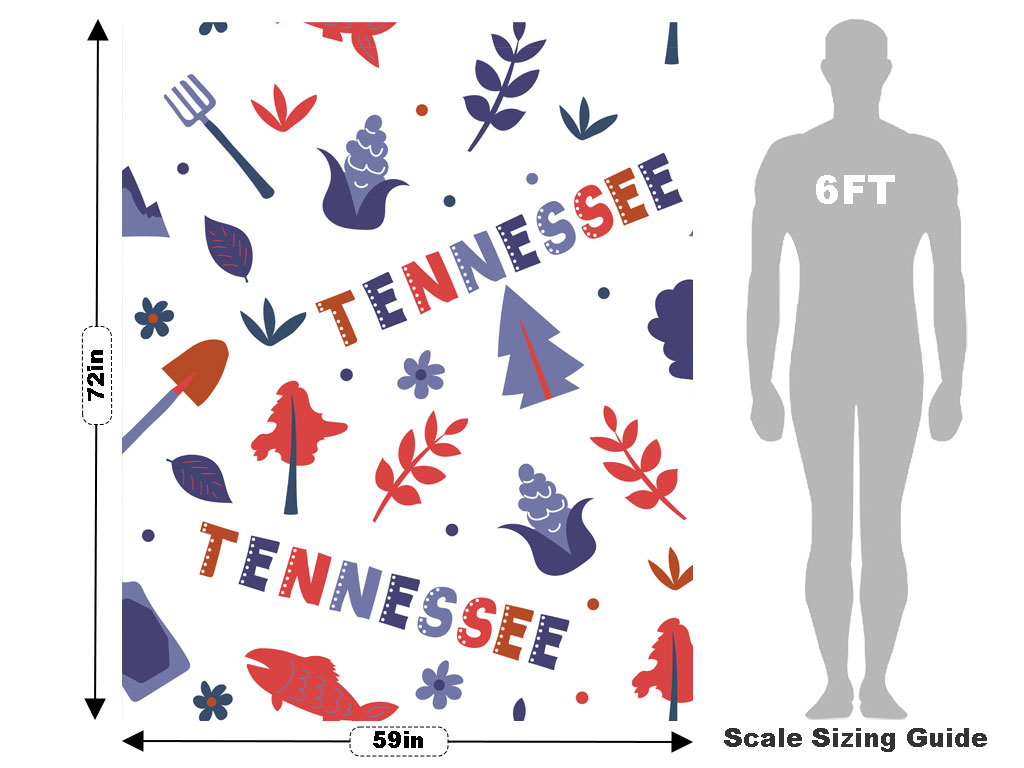 Volunteer State Americana Vehicle Wrap Scale