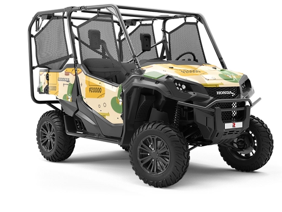 Wild West Americana Utility Vehicle Vinyl Wrap