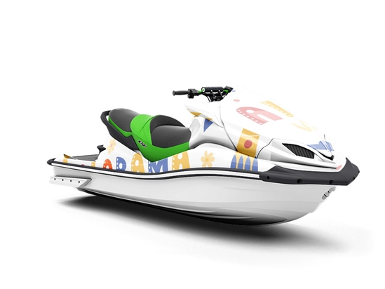 Yellowhammer State Americana Jet Ski Vinyl Customized Wrap