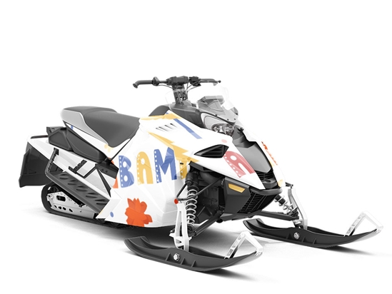 Yellowhammer State Americana Custom Wrapped Snowmobile