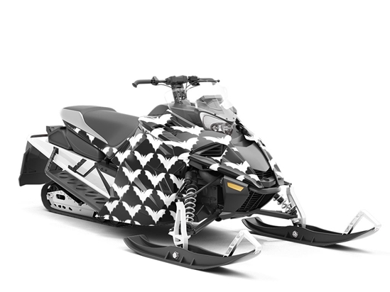 Cave Life Animal Custom Wrapped Snowmobile