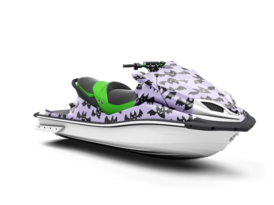 Completely Batty Animal Jet Ski Vinyl Customized Wrap