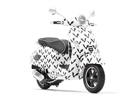 Midnight Trickster Animal Vespa Scooter Wrap Film