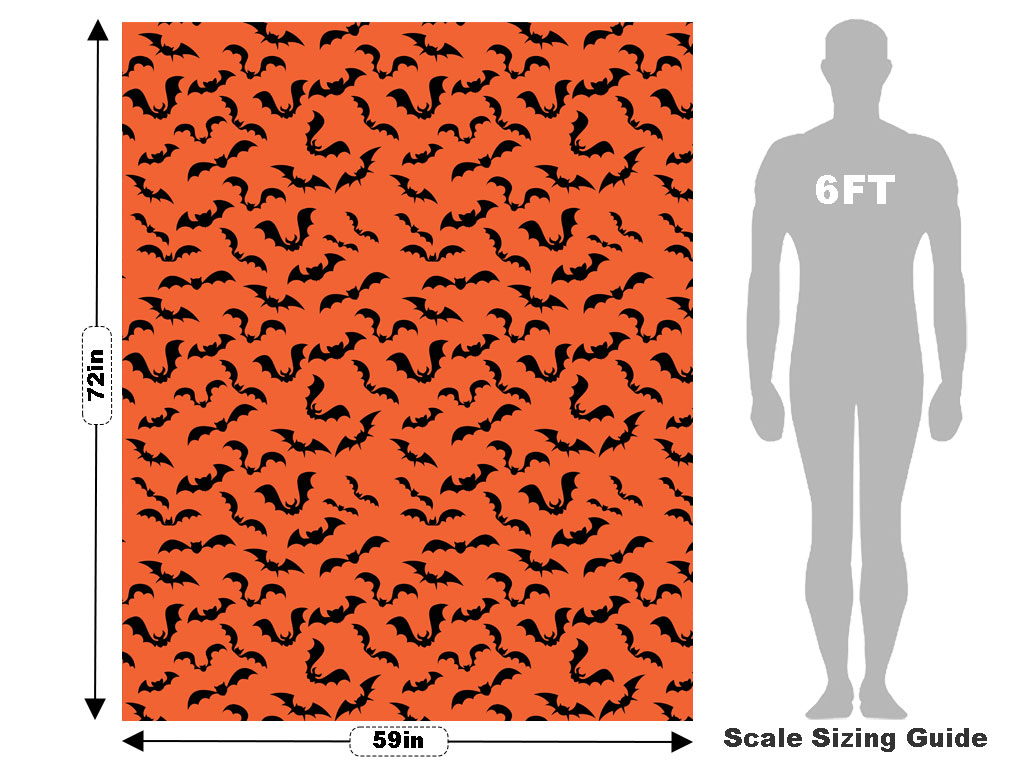 Swarming Headrush Animal Vehicle Wrap Scale