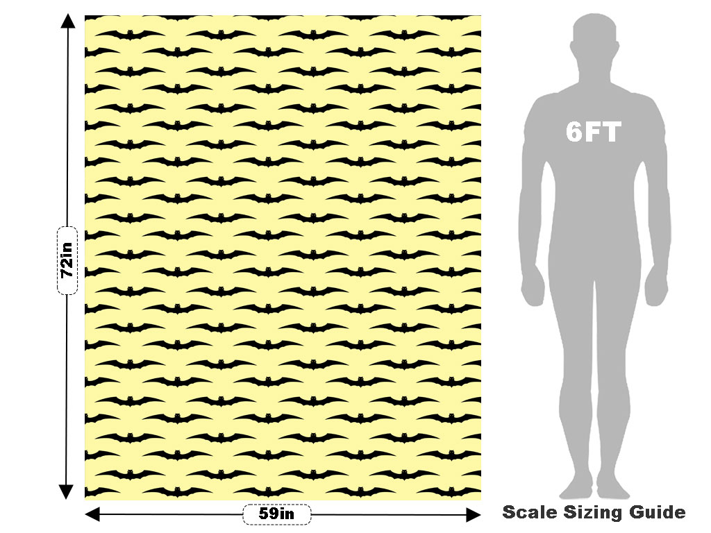 Swooping Low Animal Vehicle Wrap Scale