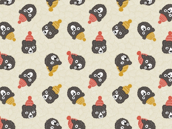 Cozy Caps Animal Vinyl Wrap Pattern