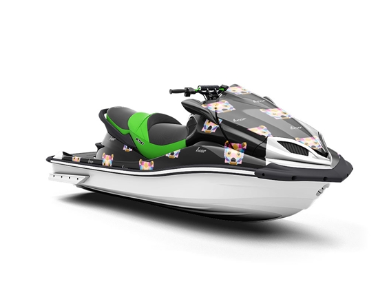 Prismatic Wanderer Animal Jet Ski Vinyl Customized Wrap