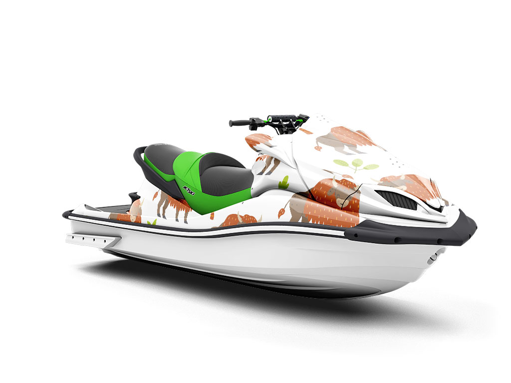 The Range Animal Jet Ski Vinyl Customized Wrap