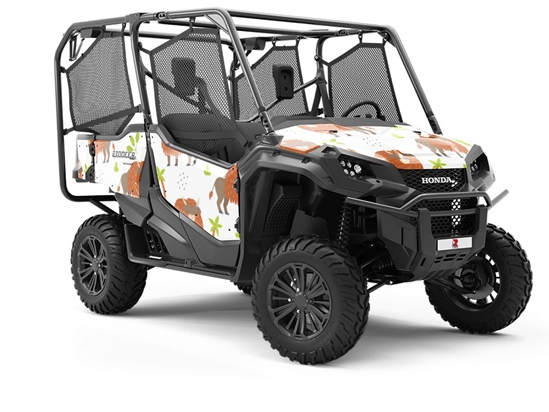 The Range Animal Utility Vehicle Vinyl Wrap