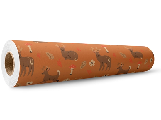 White Tail Animal Wrap Film Wholesale Roll