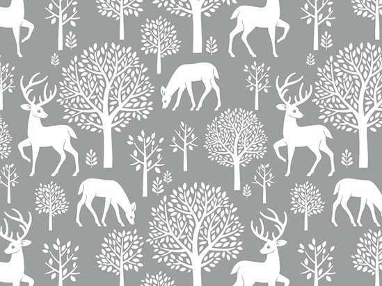 Winter Wonderland Animal Vinyl Wrap Pattern