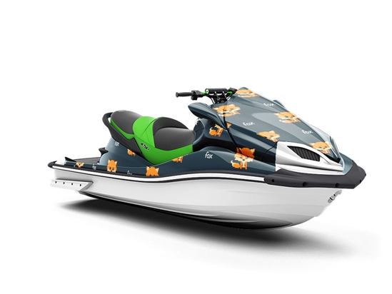 Pixel Tails Animal Jet Ski Vinyl Customized Wrap