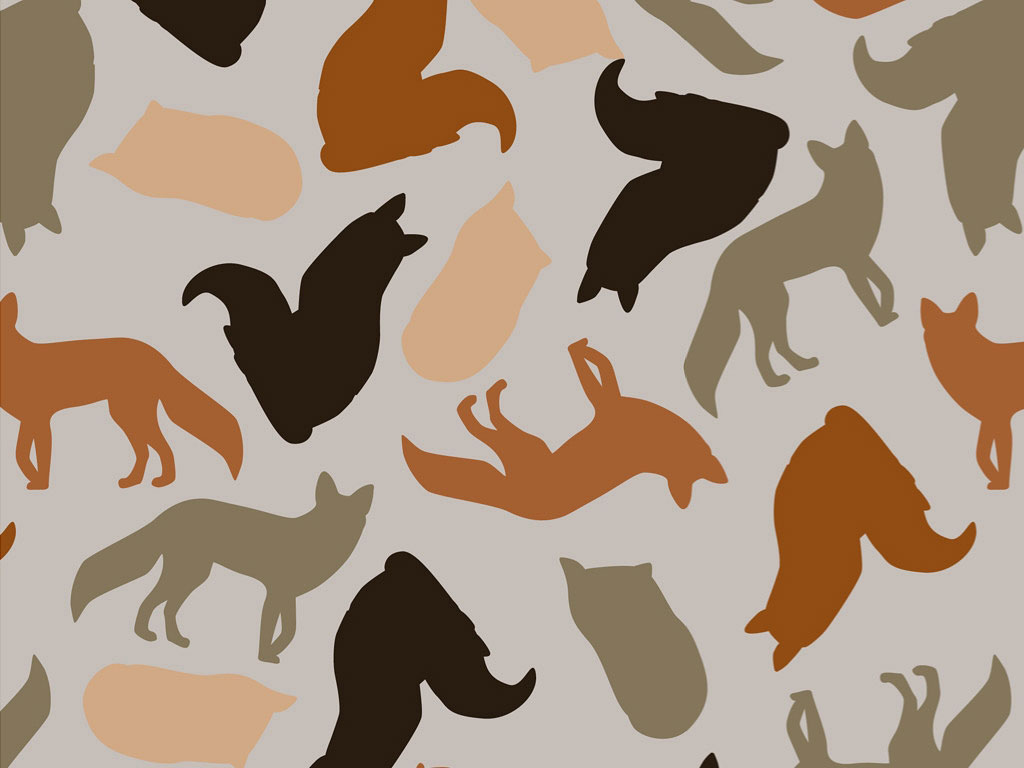 Sly Shadow Animal Vinyl Wrap Pattern