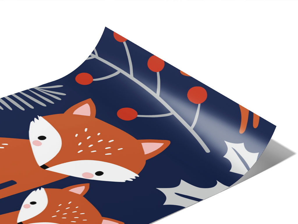 Winter Woods Animal Vinyl Wraps