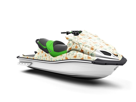 Geoffreys Day Animal Jet Ski Vinyl Customized Wrap