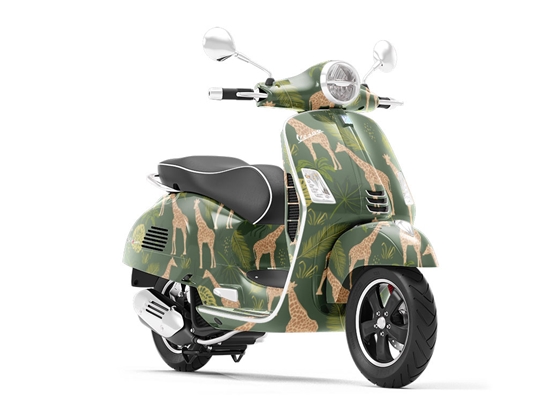 Graceful Grazers Animal Vespa Scooter Wrap Film