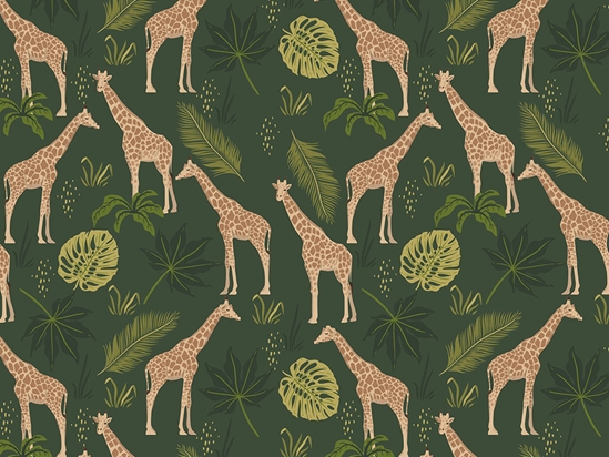 Graceful Grazers Animal Vinyl Wrap Pattern