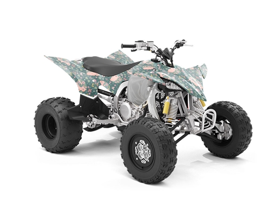 Flowery Friends Animal ATV Wrapping Vinyl