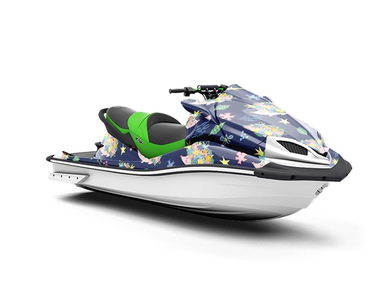 Posh Prickles Animal Jet Ski Vinyl Customized Wrap