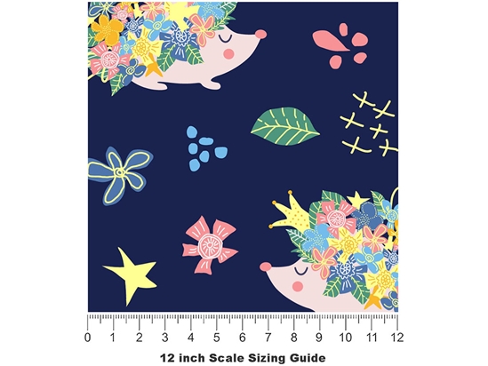 Posh Prickles Animal Vinyl Film Pattern Size 12 inch Scale