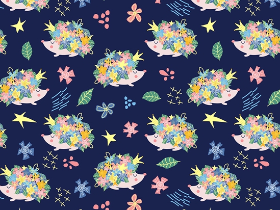 Posh Prickles Animal Vinyl Wrap Pattern